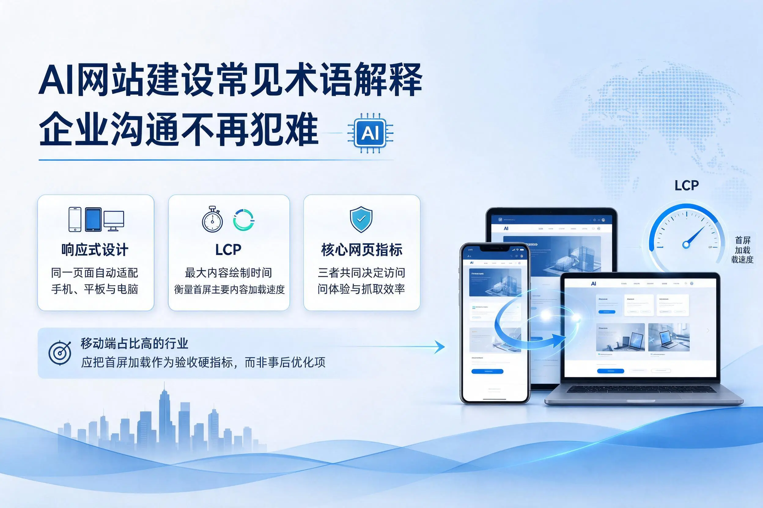 AI网站建设常见术语解释,广安企业沟通不再犯难