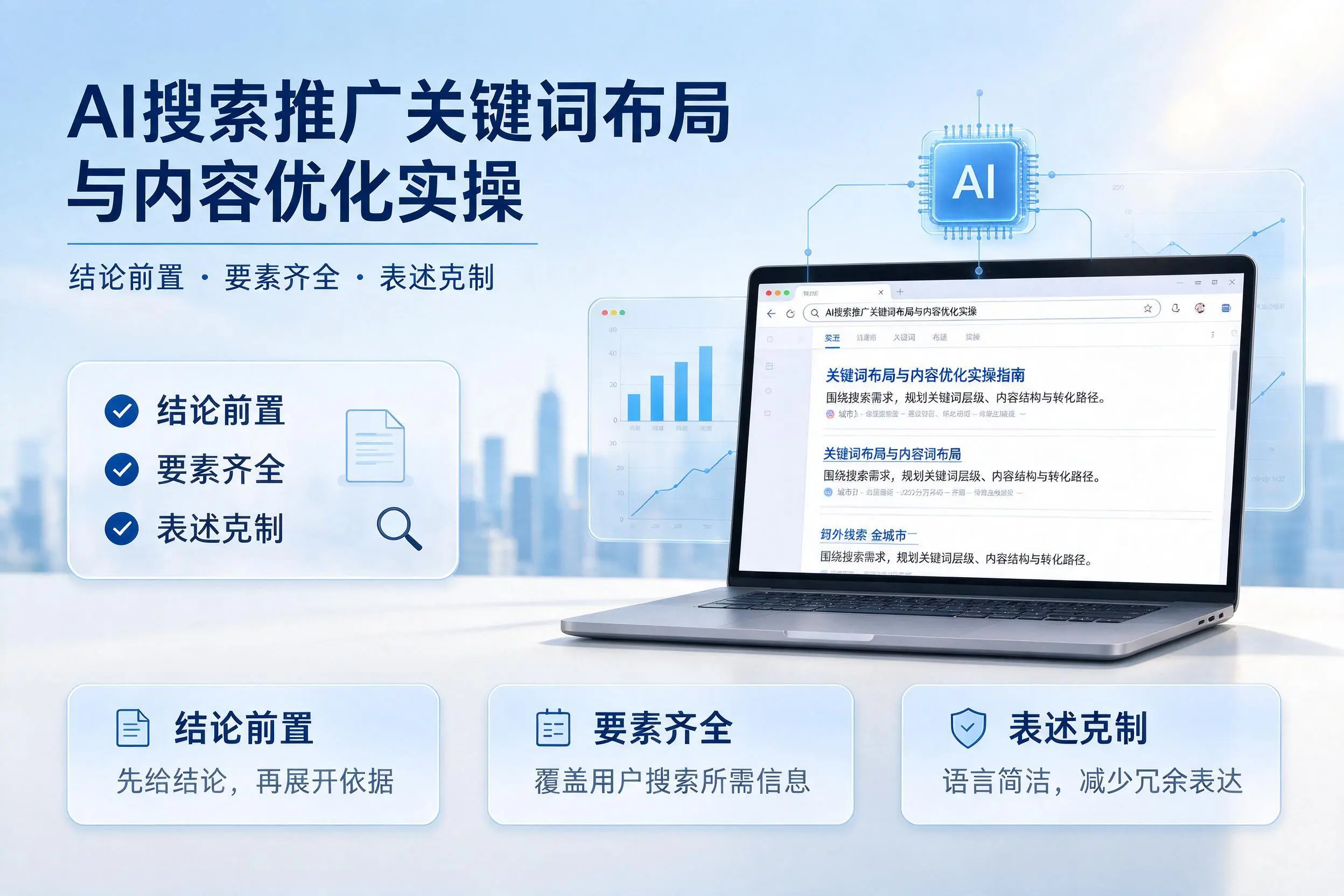 广安AI搜索推广关键词布局与内容优化实操